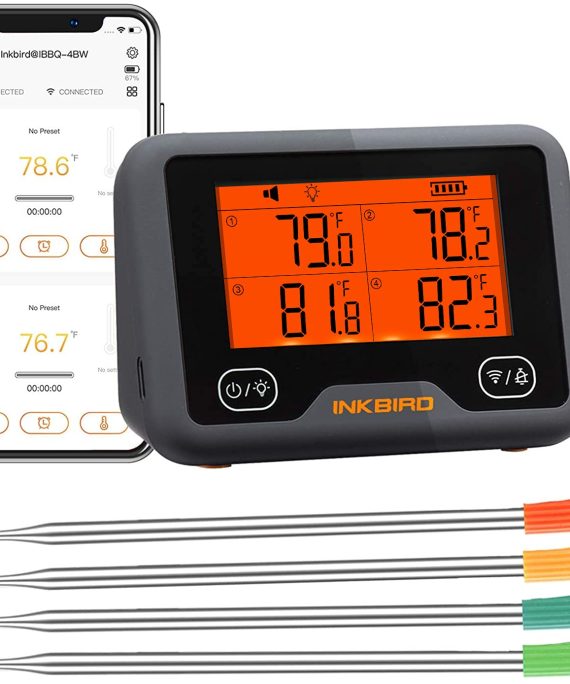 Inkbird Wi-Fi & Bluetooth Grill Meat Thermometer