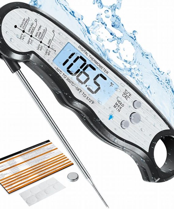 Instant Read Meat Thermometer for Cooking