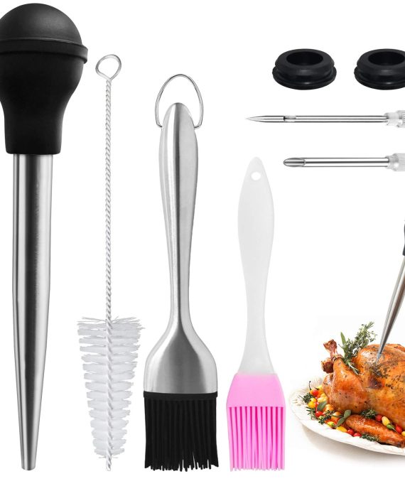 Cooking, Meat Injector Set Turkey Baster