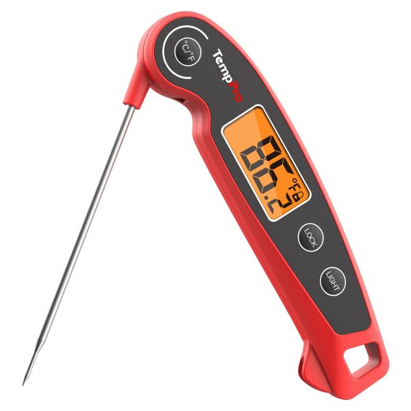 Motion Sensing Digital Meat Thermometer for Cooking
