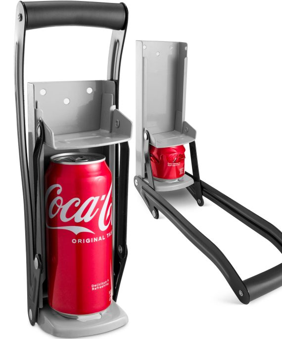 Ram-Pro 12 oz Aluminum Can Crusher & Bottle Opener