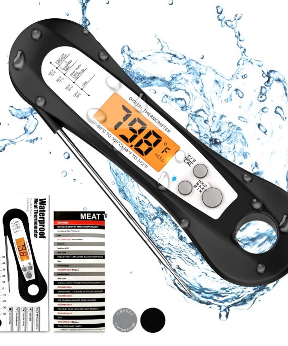 Yatnchan Digital Meat Thermometer for Cooking