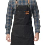 Canvas Kitchen Apron for Men Women
