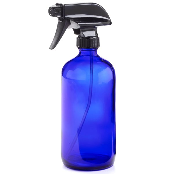 16oz Empty Cobalt Blue Glass Spray Bottles