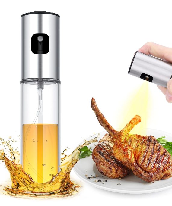 MISSOLO Oil Sprayer for Cooking, 100ml Olive Oil Dispenser