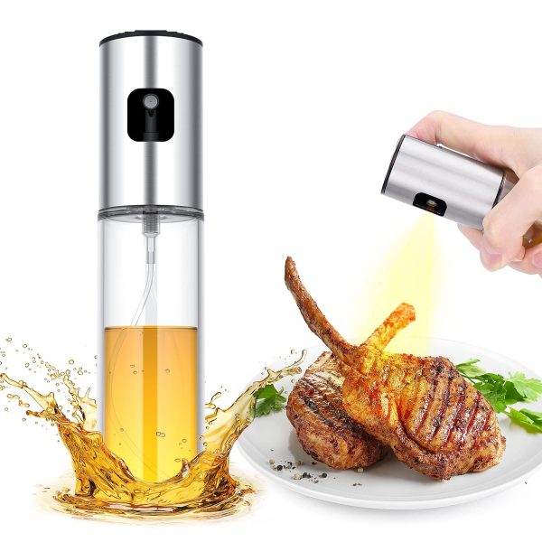 MISSOLO Oil Sprayer for Cooking, 100ml Olive Oil Dispenser