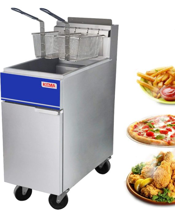Commercial Deep Fryer with 2 Fryer Baskets