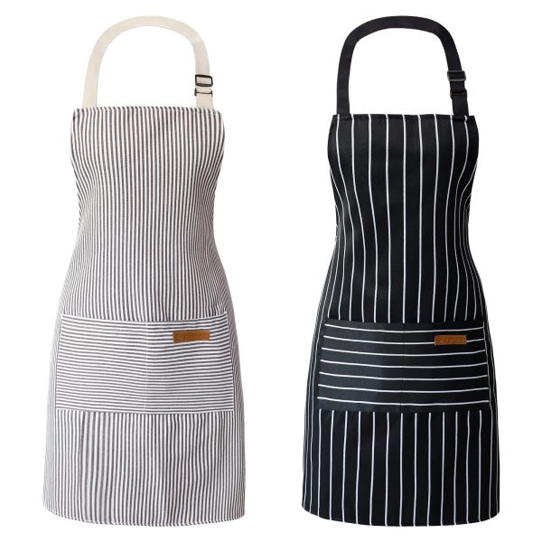 "2 Pcs Aprons for Women with Pockets