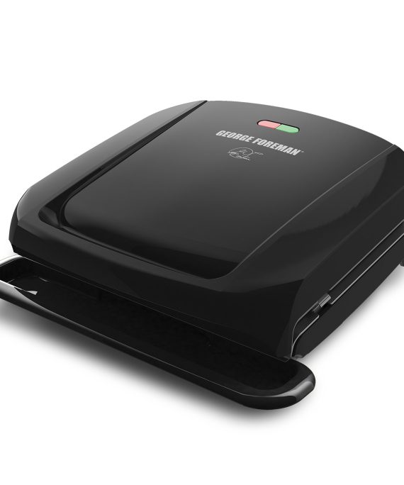 George Foreman 4-Serving Removable Plate Grill and Panini Press