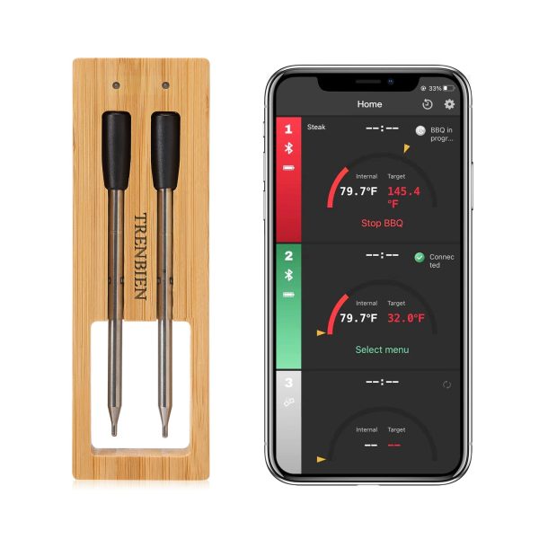 Wireless Meat Thermometer with Bluetooth