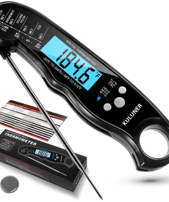 Folding Probe Digital Instant Read Meat Thermometer