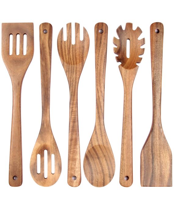 KARRYOUNG Wooden Spoons for Cooking