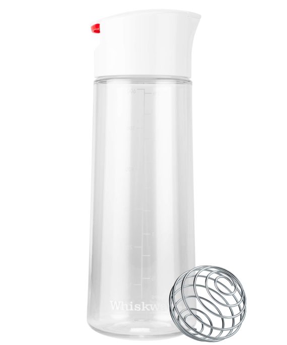 Whiskware Salad Dressing Shaker with BlenderBall Wire Whisk