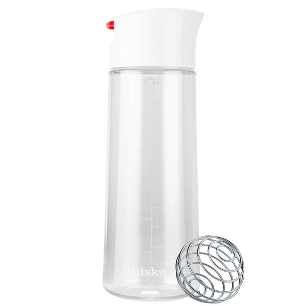 Whiskware Salad Dressing Shaker with BlenderBall Wire Whisk