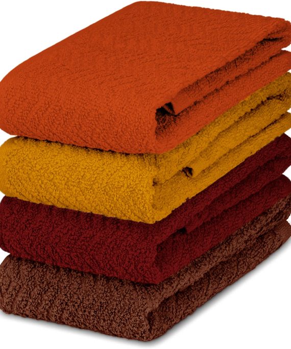 DecorRack 4 Pack Large Kitchen Towels