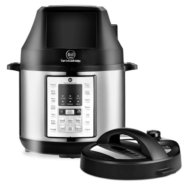 6.5Qt Pressure Cooker and Air Fryer Combos