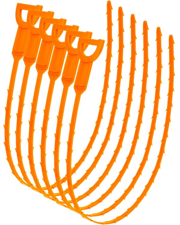 Oanie 6Pack 25 Inch Drain Hair Cleaner Tool