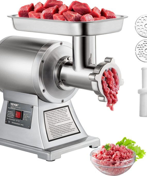 Happybuy 110V Commercial Meat Grinder 550Lbs/hour