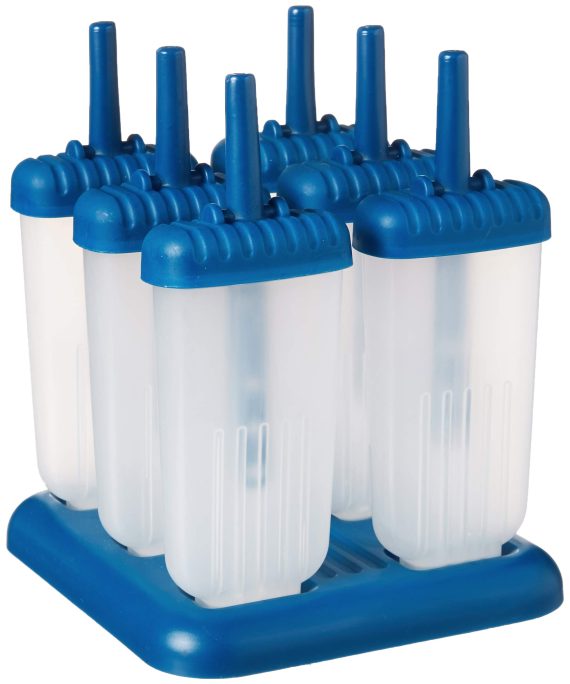 Drip-Guard Handle 4 Ounce, Set of 6 Ice Pop Molds