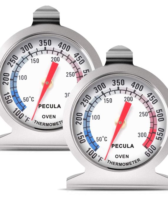Oven Thermometer 2 Pack 50-300°C/100-600°F