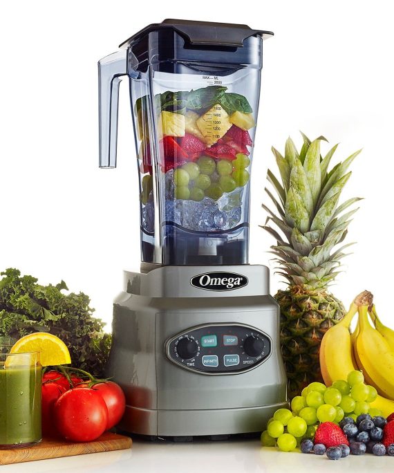 Omega 3HP Blender 64 OZ BPA Free Container