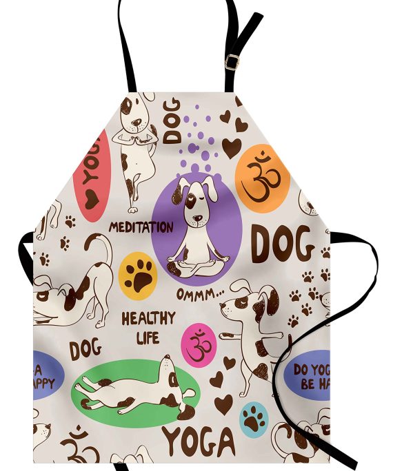 Unisex Kitchen Bib with Adjustable Neck for Cooking Gardening