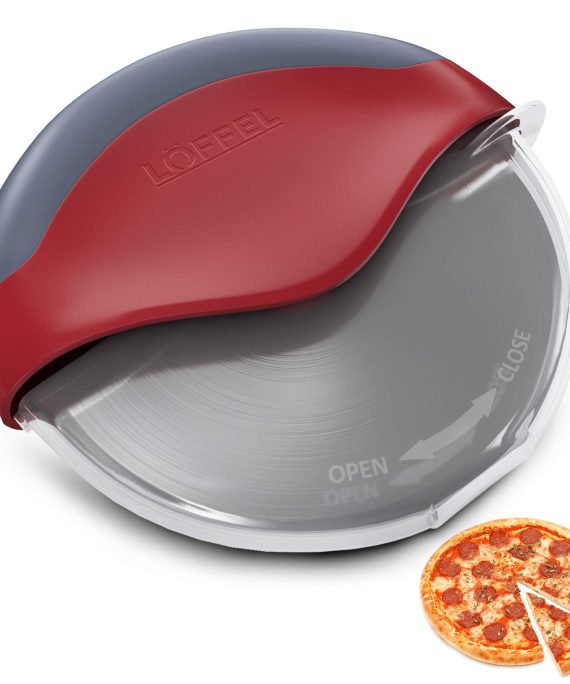 Premium Pizza Cutter with Wheel Slicer