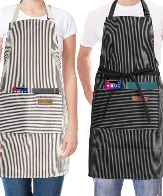 Chef Cooking Kitchen Apron with Pockets