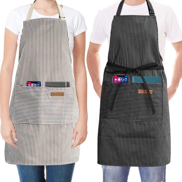 Chef Cooking Kitchen Apron with Pockets