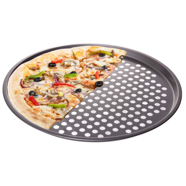 Red Co. 13 inch Round Non Stick Coated Carbon Steel