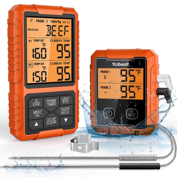 Digital Remote Food Cooking Wireless Meat Thermometer