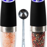 KSL Gravity Electrical Salt and Pepper Grinder Set: Effortless Seasoning Solution
