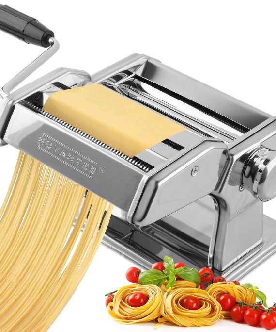 Nuvantee Pasta Maker Machine,Manual Hand Press