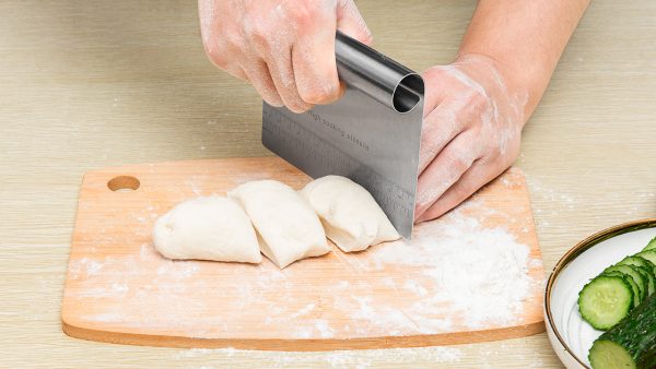 Pro Dough Pastry Scraper/Cutter/Chopper Stainless Steel - Image 7