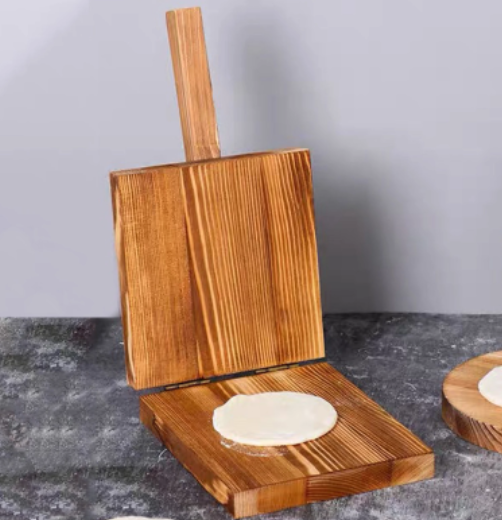Wooden Dough Presser Pizza