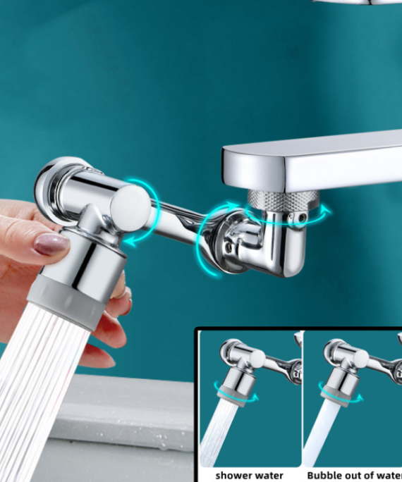 Universal Rotating Faucet Extender For any Kitchen
