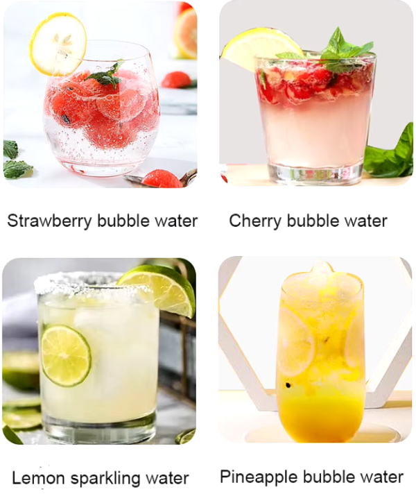 Compact DIY Sparkling Water Machine – 0.5L Twin Bottles, Ideal for Homemade Carbonated Drinks - Image 3