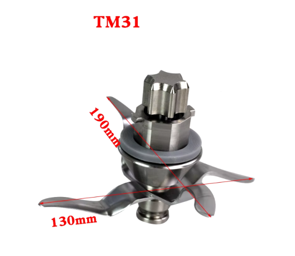 Efficient Replacement Blender Blade for Vorwerk Thermomix